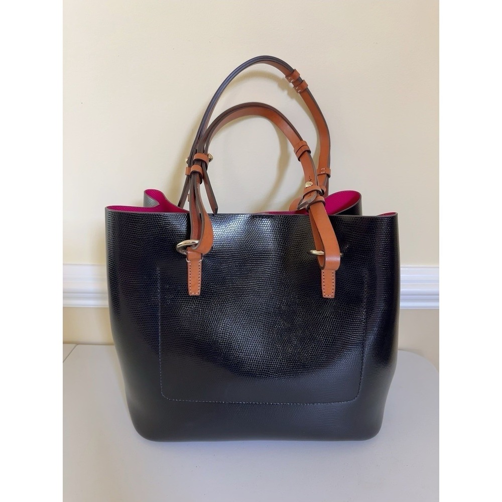 Dooney & Bourke Grain Large Barlow Satchel In Black Pebbled Leather - Picture 4 of 14